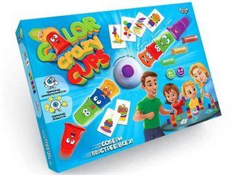 Настільна гра Danko toys Color Crazy Cups (укр.) (CCC-01-01) BK-5707 фото
