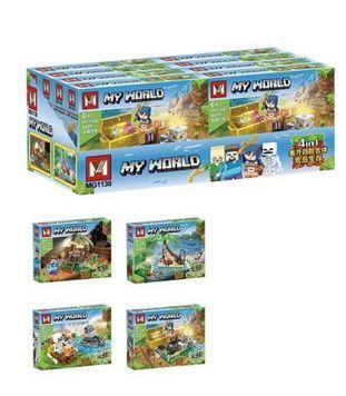 Конструктори Minecraft My Word (80+дет, МайнКрафт) BK-6575 фото