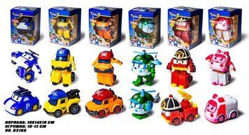 Трансформер "Robocar Poli" 83608 у коробці (Мікс видів) BK-6376 фото