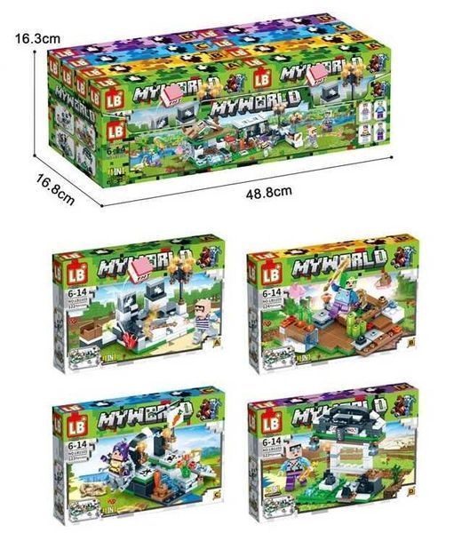 Конструктори Minecraft My Word (80+дет, МайнКрафт) BK-6575 фото