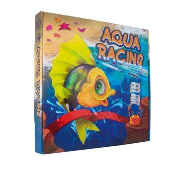 Настільна гра Strateg Aqua racing українською мовою (30416) BK-6832 фото