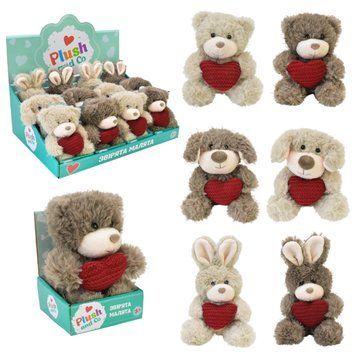 М&rsquo;яка іграшка Plush and Co арт. PLC25013,13 см 12шт в дисплей боксі 6 видів, кор. 9*8*13см, в диспл.боксі 38*26*14см BK-7948 фото