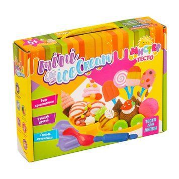 Набір для творчості Strateg Містер тісто - Mini Ice Cream 21 елементів (71202) BK-6705 фото