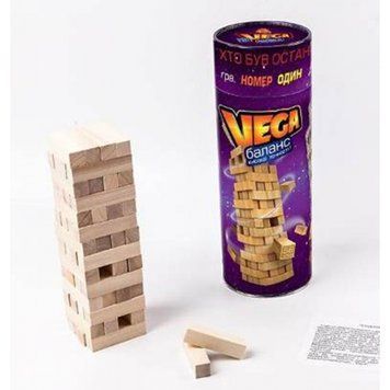 Логическая, деревянная игра Vega BK-5717 фото
