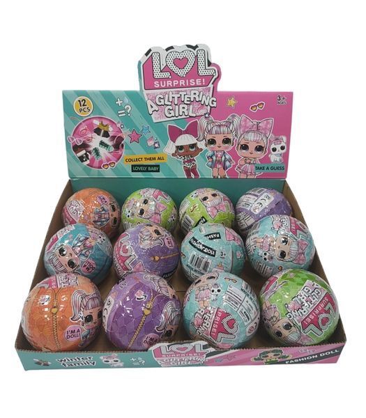 Лялька ЛОЛ "Модниця" у кулі, LOL Surprise A Glittering Girl SK37-3 BK-6383 фото