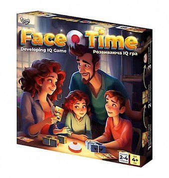 Настільна, розвиваюча гра "Face Time" від DANKO TOYS (FT-01-01) BK-6522 фото