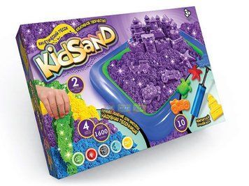 Кинетический песок Kidsand 1.6 кг Danko Toys (KS-02-01) BK-5704 фото