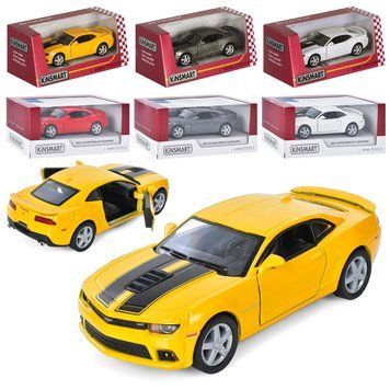 Машинка Kinsmart KT 5383 WF Chevrolet Camaro SS, інерційна, метал, 1:38 BK-7216 фото