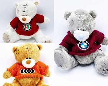 М'яка іграшка "Ведмідь Teddy" SKA-B-2 BK-6513 фото