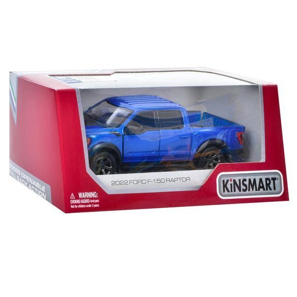 Машинка Kinsmart KT 5436 W Ford F-150 Raptor, інерційна, метал, 1:36 BK-7218 фото
